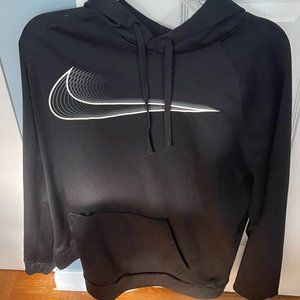 Large Men's Black Nike Sweatshirt